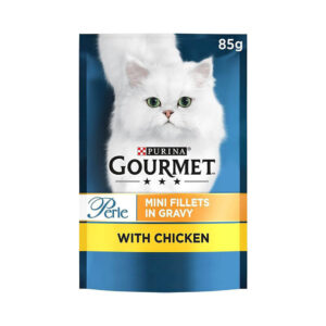 پوچ گربه گورمت پورینا با طعم مرغ Purina Gourmet